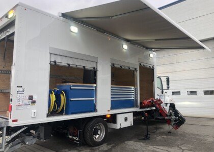 Hino homepage with awning 4